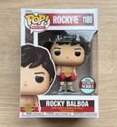 Funko Pop Rocky 45th Rocky Balboa With Gold Belt #1180 + Free Protector