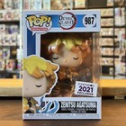 Demon Slayer Funko POP! Zenitsu Agatsuma #987 (2021 Funimation) w/Protector