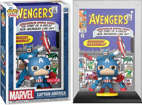 Funko POP! Comic Cover Captain America Marvel #30 [Target Exclusive] INHAND