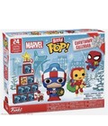 Funko Marvel Advent Calendar 24 Bitty Pop Toys Captain America Iron Man