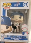Funko Pop MLB Clayton Kershaw #07 L.A. Dodgers 2018 60th Anny White Jersey