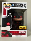 Funko Pop! DC Super Heroes #62 Earth 2 Batman Hot Topic Exclusive w/Protector