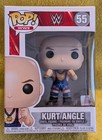 Funko POP! WWE #65 KURT ANGLE (in Ring Gear) New w Protector Vaulted