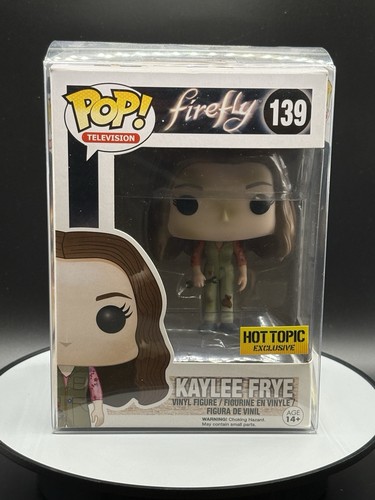G8 Funko Pop TV KAYLEE FRYE Hot Topic Exclusive Firefly Vinyl 139 W/Protector