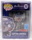 Funko Pop! Art Series Marvel Avengers 32 Captain America Vinyl Figure