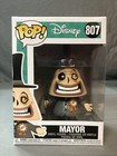 Funko Pop! Disney Nightmare Before Christmas MAYOR #807 Comes w/ Protector NEW!!