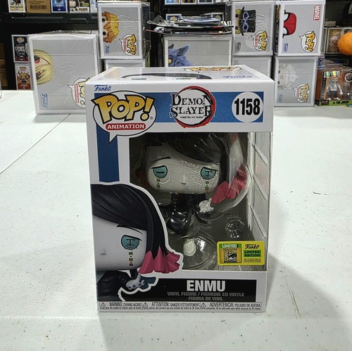 Funko Pop Demon Slayer Enmu SDCC 2022 Limited Edition #1158 With Protector