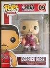 Funko Pop! Derrick Rose NBA Sports #09 Chicago Bulls OOP HTF