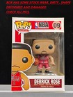 AUTHENTIC FUNKO POP Chicago Bulls Derrick Rose #09 Vinyl Figure