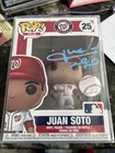 Funko Pop #25 Juan Soto Washington Nationals Baseball Funko Autograph Beckett