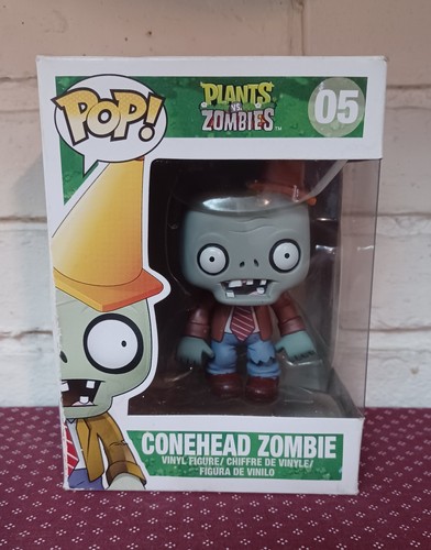Funko Pop! Vinyl: Plants vs. Zombies - Conehead Zombie #5 **SEE DESC**