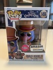 Funko Pop! Vinyl: Disney - Charles Dickens with Rizzo (Flocked) - Amazon...