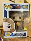 Funko Pop! Vinyl: Marvel - Captain Marvel With Lunchbox  #444 Vinyl Figure GITD
