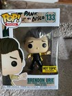 Brendon Urie 133 POP W/ Protector Funko Panic! At The Disco Hot Topic Exclusive