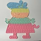 19” Tall PEPPA PIG Pop It Fidget Popper Toy Large Size