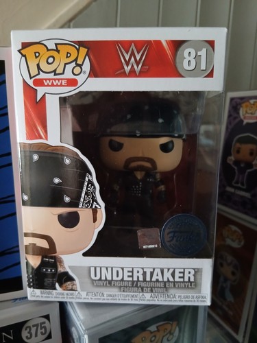 Funko Pop WWE #81 'Undertaker' Boneyard Match Exclusive Figure