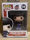 FUNKO POP VINYL TELEVISION THE BIG BANG THEORY HOWARD WOLOWITZ #59 + Protector