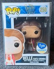 Funko Pop Belle Castle Grounds #250 Disney Beauty and The Beast FYE w/Protector