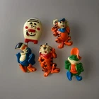 1978 Kellogg’s 5 Refrigerator Magnets Dig Em Toucan Sam Tony Tiger Jr Pop Tart