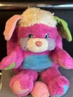 1986 Popples Plush Pink Green Blue Purple Magenta 12” prize Popple Vintage