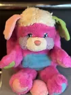 1986 Popples Plush Pink Green Blue Purple Magenta 12” prize Popple Vintage