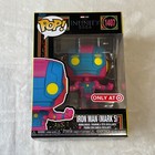 Funko POP! Infinity Saga - Iron Man (Mark 5) #1407 Black Light Target Exclusive
