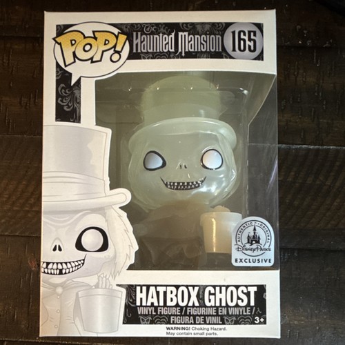 Funko Pop! Haunted Mansion Hatbox Ghost #165 Disney Parks Exclusive