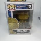 *Rare* Megaman: Mega Man(Gold) #102 Funko Pop! GameStop Exclusive w/Protector!!!