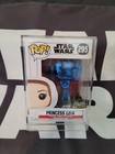 Princess Leia 295 FUNKO POP STAR WARS Celebration 2019 Chicago BLUE Chrome /2500