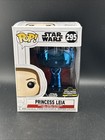 Funko Pop Princess Leia #295 Blue Chrome 2019 Star Wars Celebration Limited 2500