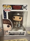 Ghostbuster Will Funko Pop #547 Stranger Things slight Damage w/ Protector Read