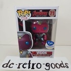 Funko Pop Avengers Marvel Vision Metallic FYE Exclusive #71