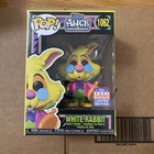 White Rabbit Disney Alice In Wonderland Funko Pop! 1062 Blacklight