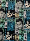 RARE Elvis Presley Jailhouse Rock Pop Art Cotton Quilt Fabric 2 yards x 45