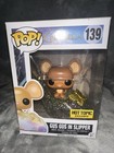 FUNKO POP GUS GUS IN SLIPPER GLITTER HOT TOPIC EXCLUSIVE DISNEY CINDERELLA 139