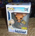 FUNKO POP #139 DISNEY CINDERELLA GUS GUS IN SLIPPER HOT TOPIC