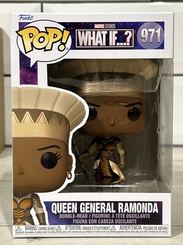 Funko Pop Marvel: 971 What If? Queen General Ramonda Collectible Brand New