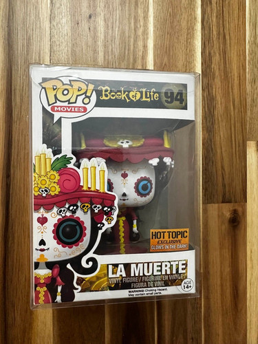Funko Pop! Movies The Book Of Life La Muerte #94 New Authentic protector Vaulted