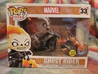 Funko Pop Rides Ghost Rider Marvel 33 PX Previews Exclusive Glow In The Dark