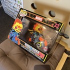 Funko Pop! Rides: Marvel - Ghost Rider - Funko Shop Blacklight (Exclusive) #33