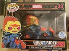 FUNKO POP ! GHOST RIDER 33 FUNKO EXCLUSIVE BLACKLIGHT W/PROTECTOR POP RIDES