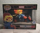 Funko Pop Ghost Rider On Motorcycle Black Light #33 Funko Shop Exclusive
