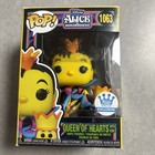 Funko Pop! Disney Alive In Wonderland #1063 Queen Of Hearts Blacklight
