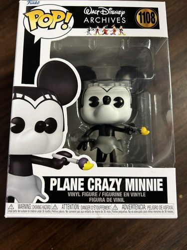 Funko Pop! - PLANE CRAZY MINNIE - Walt Disney Archives - 1108