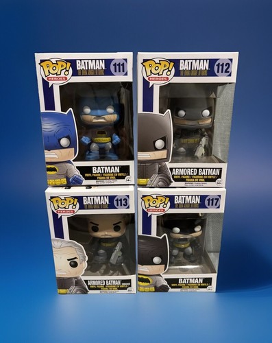 NEW Batman The Dark Knight Returns #111 #112 #113 #117 Pop Vinyl Figures Funko