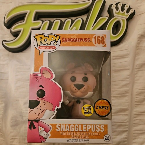 Funko Pop! Animation, Snagglepuss #168. Chase Limited Edition, Glows In The Dark