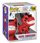Funko Pop! Super Devil Dinosaur Marvel Moon Girl 1120 Bobble Head Red Black