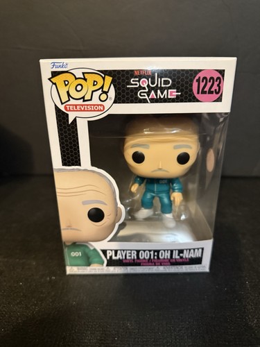FUNKO POP ! PLAYER 001: OH IL-NAM 1223 SQUID GAME POP TELEVISION F01