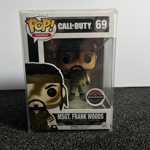 Funko Pop! Vinyl: Call of Duty - MSGT Frank Woods #69 GAMESTOP Exclusive