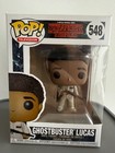 FUNKO POP! Ghostbuster Lucas #548 Stranger Things TV Series Vinyl Figure Boxed